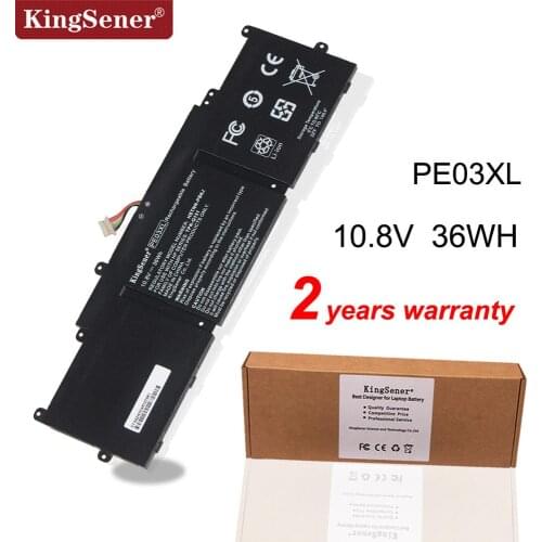 KingSener PE03XL Laptop Battery for HP Chromebook 210 G1 11 G3 G4 HSTNN-LB6M PE03XL 767068-005 766801-421 TPN-Q151 10.8V 36WH