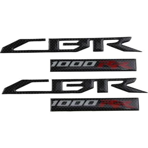 Cbr1000rr Motorcycle 3D Raise Carbon CBR Decals Emblem Stickers for Honda CBR 1000RR cbr1000 rr