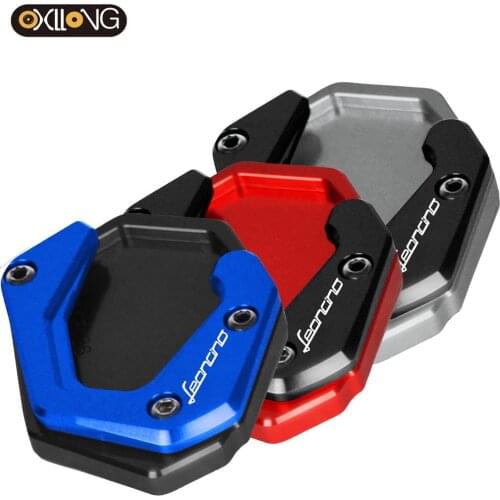 FOR BENELLI leoncino 250 leoncino500 BNT BJ250 BJ300 BJ302 BN250 BN300 BN302 Kickstand Extension Pad Side Stand Enlarger Plate