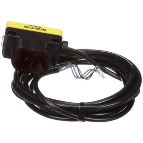QS30FF200 72546 Photoelectric Sensor, Fixed Field, Visible Red, Range 200 mm CUTOFF, 10-30 VDC