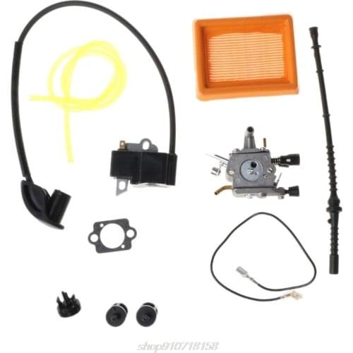 For Stihl FS120 FS200 FS250 FS250R FS350 Trimmer Brushcutters Carburetor Kit 41341200603/41344001301 M20 21 Dropship