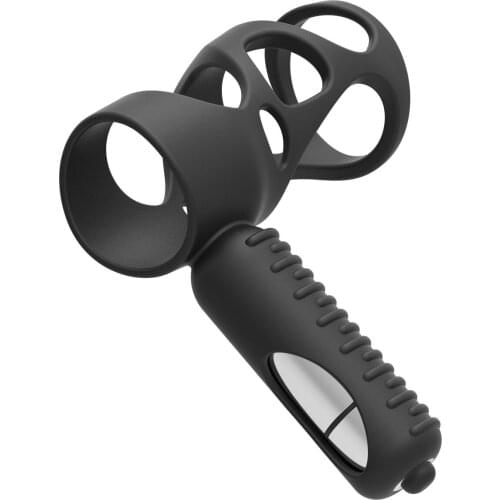 Ring Vibrator Penis Cock Ring Sex Toys for Men Erection Elastic G-spot Massage Sex Shop Delay Ejaculation Penis Enlargement