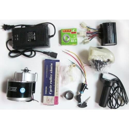 MY1016Z3 350W 24V Brush Motor Speed Controller Throttle DIY Electric Tricycle Kit