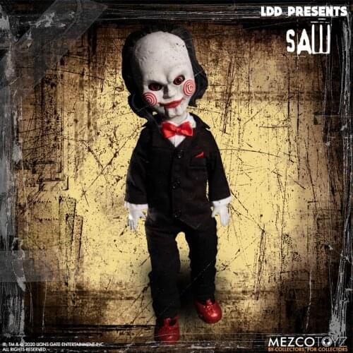 MEZCO 99620 Saw Saw Billy Living Dead Doll 10 inches movable