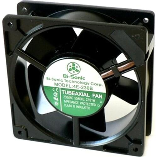 For Bi-Sonic 4E-230B 02 12038 12cm 230V 22/21W Metal Frame Cooling Cooler Fan Cooler Accessories Parts