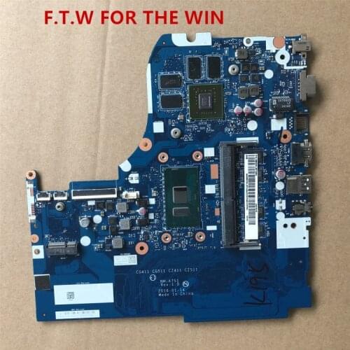 MB 5B20L37434 para Lenovo 310-15ISK 510-15ISK Laptop Motherboard CG411 CG511 GZ411 GZ511 NM-A751 SR2EY I5-6200U 100% probado