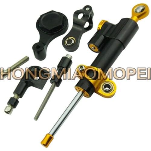 Motorcycle CNC Steering Damper Stabilize Bracket Suport For YAMAHA YZF600 R1 09-11 R6 06-11 Free shipping