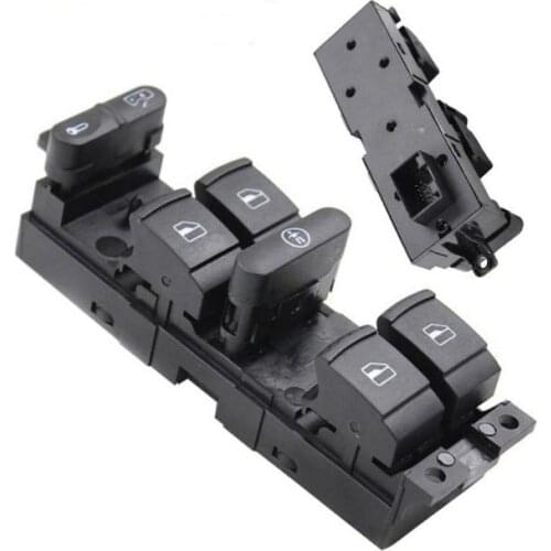 New Window Switch for Bora Golf Seat Leon For Skoda Superb Driver Side Switch 1J4959857 1J4959857B