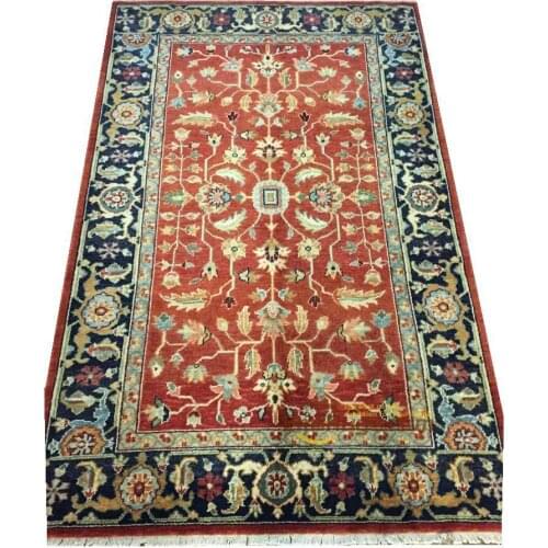 Original single export Turkish handmade carpets OUSHAK Ozarks pure wool carpet 13 4x6 gc47zieyg9
