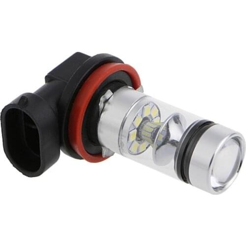 Pair 1000LM H11 / H11 100W High Power LED Foglights Bulbs Lamp White