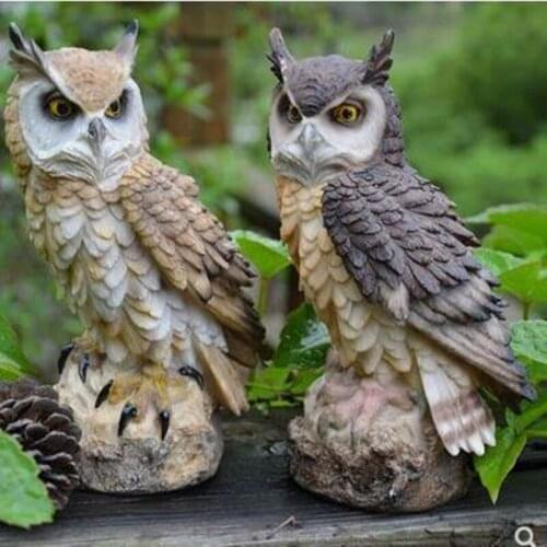 2019 Simulation Owl Crafts, Home Decorations, Birthday Wedding Gifts, Office Study Desktop Decoration