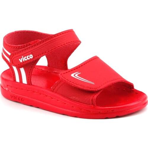 Vicco 332.Z. 729 Dory Red Girl Boy Children Casual Sandals Slippers