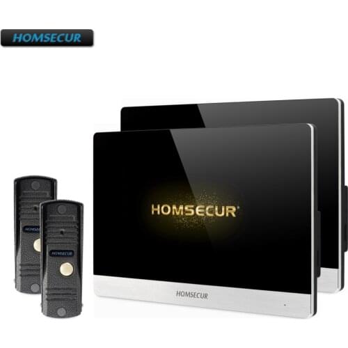HOMSECUR 7" AHD Hands-free Video&Audio Home Intercom with UI Interface BC011HD-S+BM716HD-S
