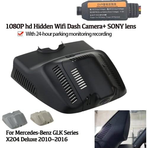Car DVR Wifi Video Recorder Dash Cam Camera For Mercedes-Benz GLK Series X204 Deluxe GLK220 2010~2016 high quality full hd 1080P