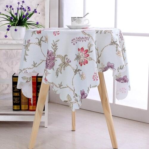 Tablecloth Waterproof Fabric Coffee Table Cover Cloth Tablecloth Tablecloth with Cover Towel Tablecloth Dining Table Cover 5