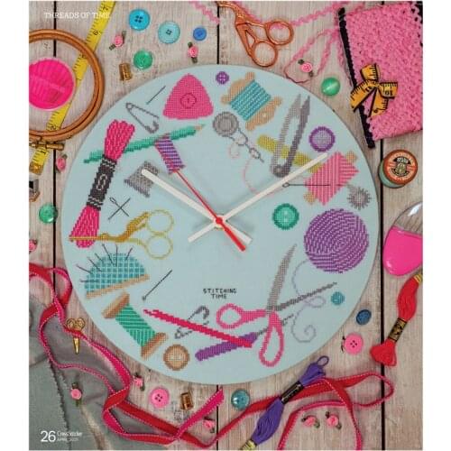 Embroidery tools clock face 39-39 Cross Stitch Kit Package Greeting Needlework Counted Kits Embroidery cross stitch set