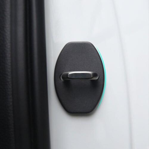 4Pcs/Lot Door Lock Protect Cover Cap Car Stickers Suitable for Seat Ateca FR S SE XCELLENCE 2016 2017 2018 Car Accessories