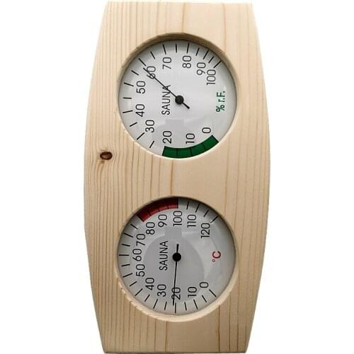 1 pc New Sauna Thermometer Hygrometer 2 in 1 Temperature and Humidity Measurement