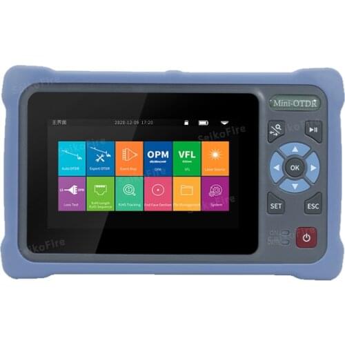 2021 New OTDR Multifunction 1310/1550nm 26/24dB with VFL/OPM/OLS Touch Screen OTDR Optical Time Domain Reflectometer