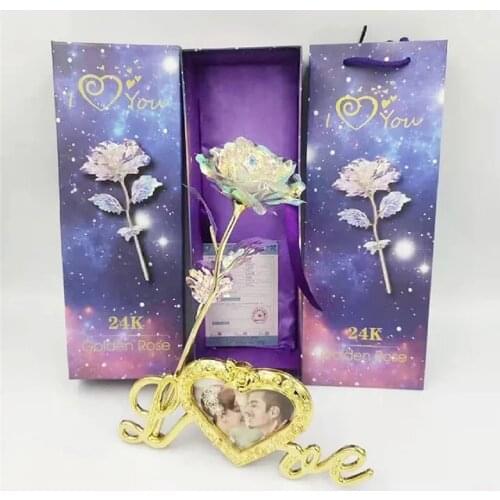 24 К Artificial Flowers For Decoration