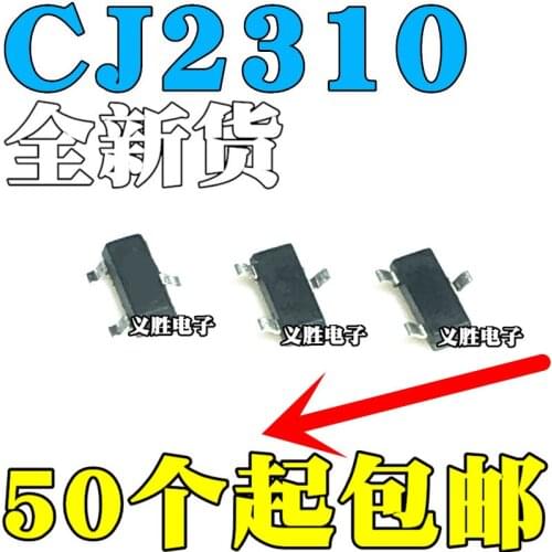 3PCS New and original CJ2310 S10 NPN MOS Field effect tube SOT23 IGBT tube LCD power use, N channel 60 v / 3 a patch