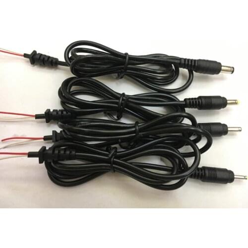 5.5X2.5mm 5.5X2.1MM 3.5X1.35MM 2.5X0.7MMDC Power Male Tip Plug Connector With Cord/ Cable For Toshiba Asus Lenovo Laptop Adapter
