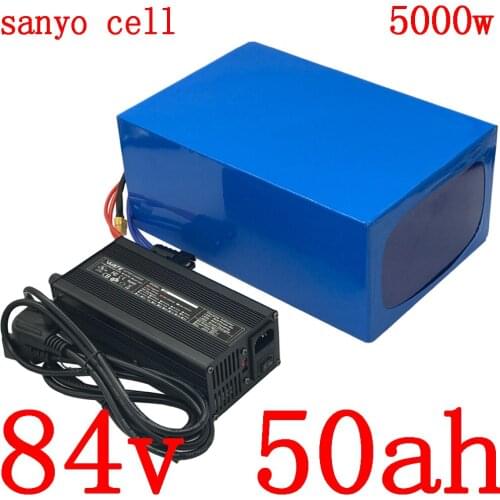 84V battery 84V electric bike battery 84V2000W 3000W 5000W electric scooter battery 84V 50AH lithium battery pack use sanyo cell