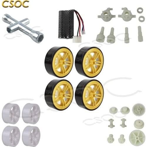 CSOC Accessories Parts for 1/10 RC Racing Drifting Cars One-click Acceleration High Speed Big Off-road 4WD for Adults