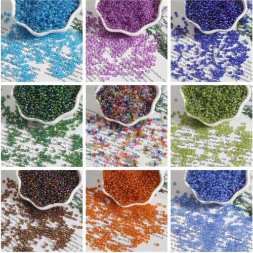 150-1000pcs 2/3/4mm Austria Crystal Tube Beads Czech Glass Seed Beads DIY Scrapbook Decoration Crafts Making sewing embroidery