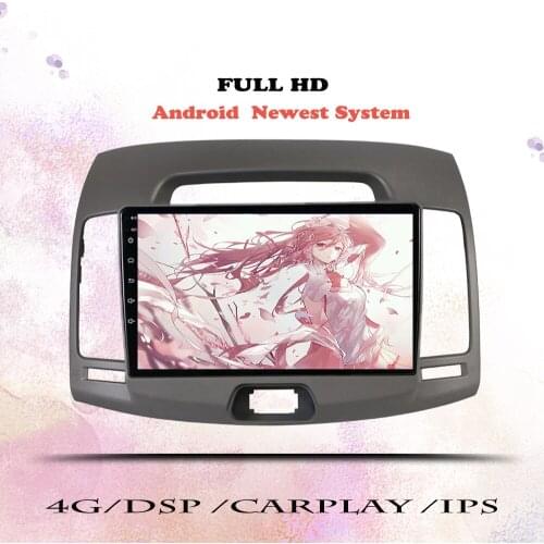 Android 10.0 For Hyundai Elantra HD 2006 - 2010 Car Radio Multimedia Video Player Navigation GPS No 2 din 2din DVD Tape Recorder