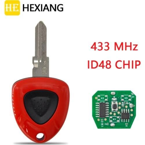 HE Xiang Car Remote Key For Ferrari ID48 Chip 433 MHz Auto Smart Remote Key