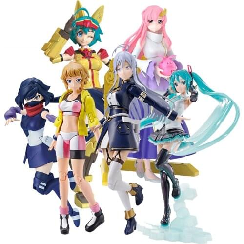 Bandai RISE LABO Asuka Hatsune Laks Fumina Reina Nanometer Assembly Model