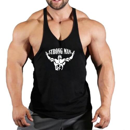 Brand Bodybuilding Stringer Tank Tops Mens Sportwear Vest Fitness Men gyms Clothing sleeveless shirts Muscle singlets