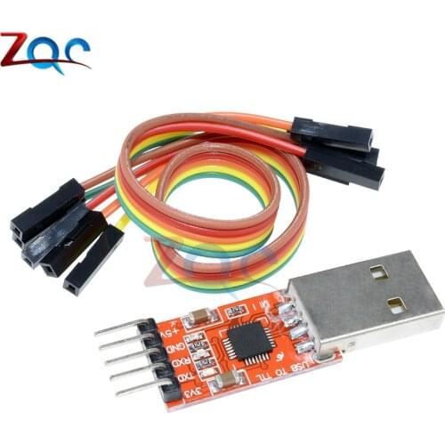 CP2102 USB to TTL Serial UART STC Converter Download Cable PL2303 Super Brush line Upgrade(RED) Module For Arduino