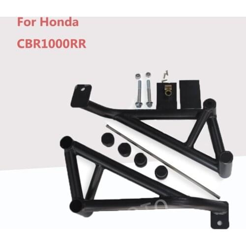 For Honda CBR1000RR 2008 2009 2010 2011 2012 2013 2014 2015 Motorcycle Dumb Black Stunt Cage Engine Guard Crash bar Frame Slider