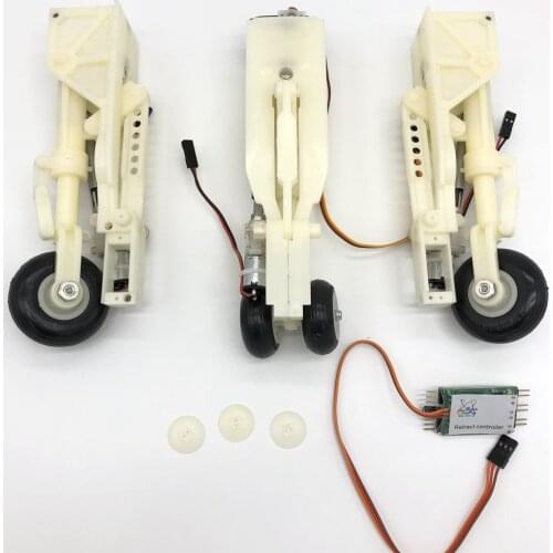 Retract Landing gear set for LX Model Skyflight Hobby Su47 RC plane jet model
