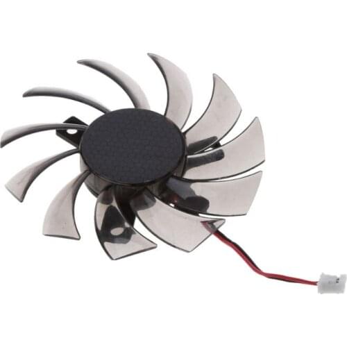 LX9B 75MM PLD08010S12H 2Pin Cooler Fan Graphics Card Cooling Fan for GTX 460 GTX560Ti