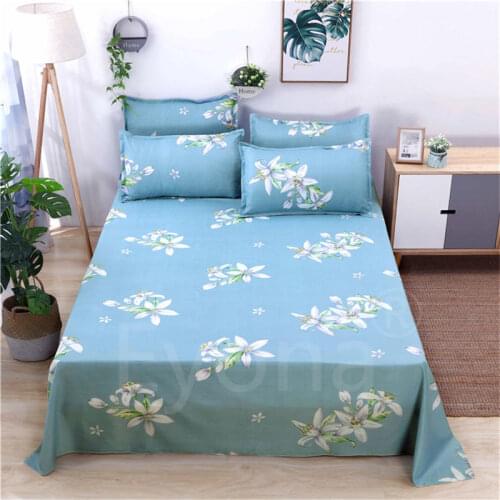 Sheets + pillowcases) 3-piece set of double bed single skin sanding bed single bed single sheet bedding multi-specification