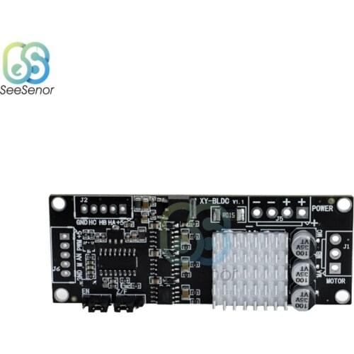 BLDC Motor Speed Controller Three Phase Brushless Hall Motor Driver Board Speed Control Regulator Governor DC 12-30V 200W