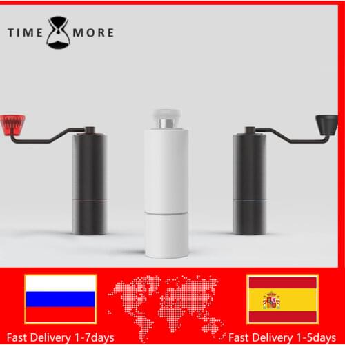 Timemore Chestnut C2 High Quality Aluminum Manual Coffee Grinder Stainless Steel Burr Coffee Grinder Mini Coffee Milling Tools