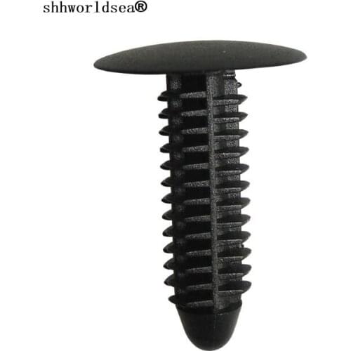 Shhworldsea 100pcs car auto clip and fastener wiring harness headliner retainer engine tailgate headliner air cleaner