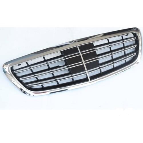 Car styling Middle grille ABS plastic front grille vertical bar for Mercedes-Benz S-Class W222 AMG S65 S300 S400 S500L