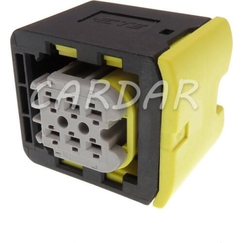 1 Set 6 Pin 2-1418469-1 Waterproof Automotive Electrical Connector Sealed Plug Sockets For Truck Car