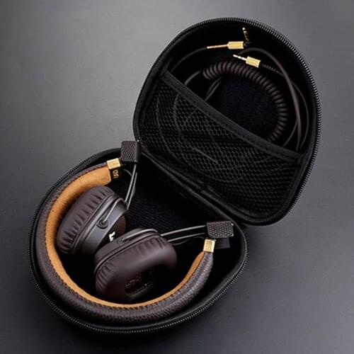 Newest EVA Hard Portable Earphone Accessories Headphone Storage Cover Pouch Case Ear Headphones Box Bag For Marshall Major