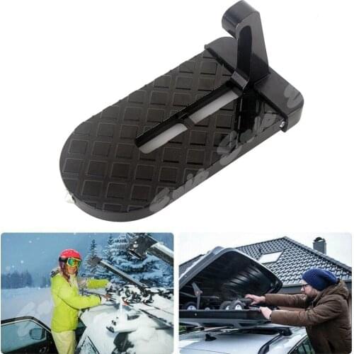 1PC Multifunction Folding Car Door Latch Hook Step Mini Foot Pedal Ladder for Jeep Truck SUV Roof