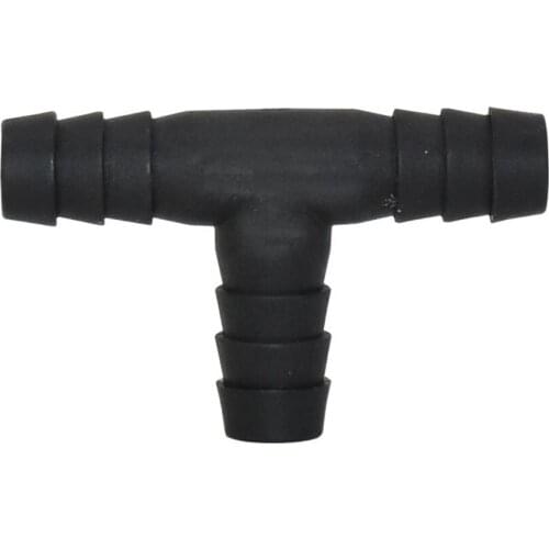 100 Sets Tee 10 MM Plastic Pipes Poultry Drinking Water System Bird Drinking Fountain Quail Water Bowl Birdcage Hose Connector