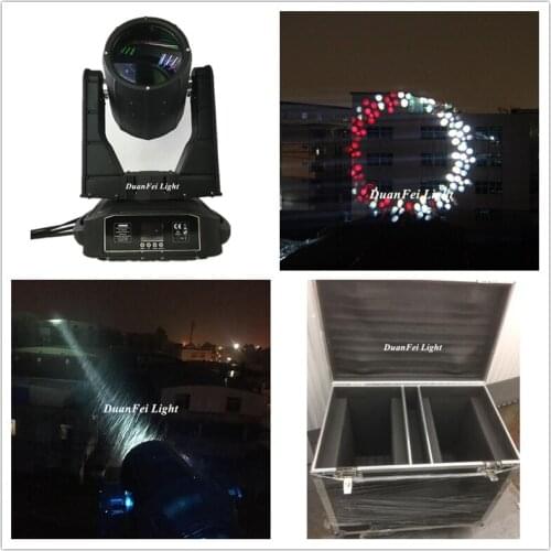 2PCS/Lot+Flightcase) Outdoor Beam 440W Waterproof Sky Light Moving Head 20R 440