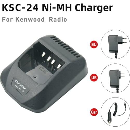 KSC-24 Rapid Quick Battery Charger for Kenwood Battery 2 Way Radio KNB-14 KNB-15A KNB-17A KNB-20N KNB-22 TK-190 TK-260