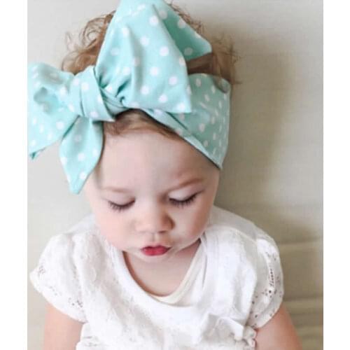 Hair Band Baby Lace Headdress Bow Hair Accessories Kids Floral Headband Hair Girls baby Bowknot Elastic bands Headwear Hairband