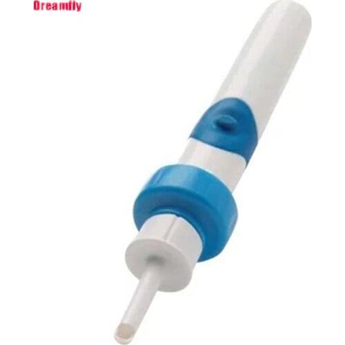 Electric Cordless Safe Vibration Painless Vacuum Ear Wax Pick Cleaner Remover Spiral Ear-Cleaning Device Dig Wax Earpick